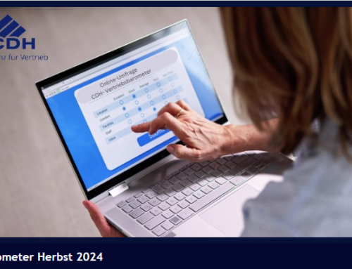 Jetzt teilnehmen am 41. CDH-Vertriebsbarometer Herbst 2024